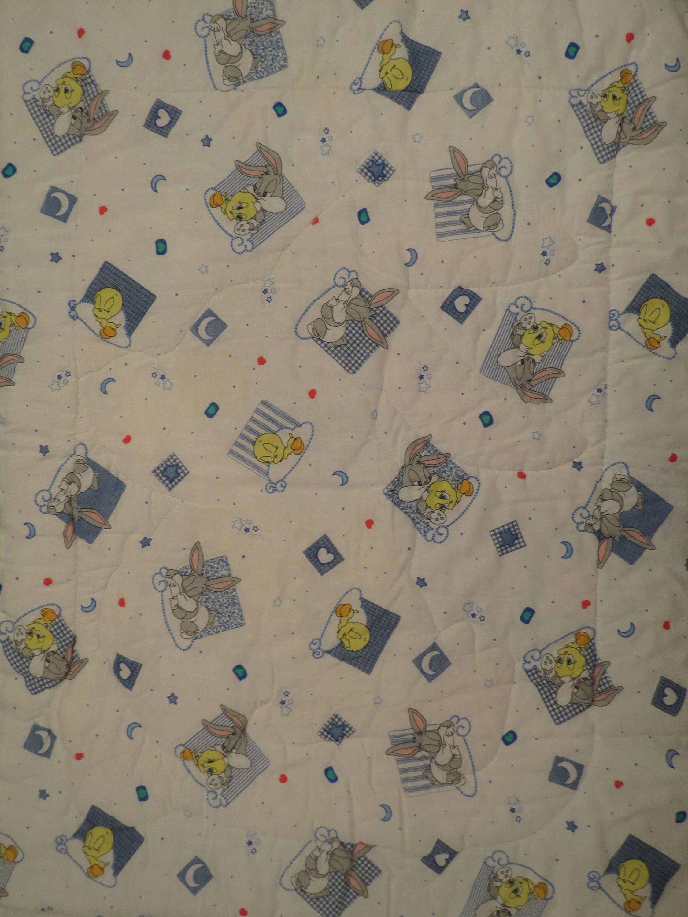 Vintage Baby Looney Tunes crib comforter