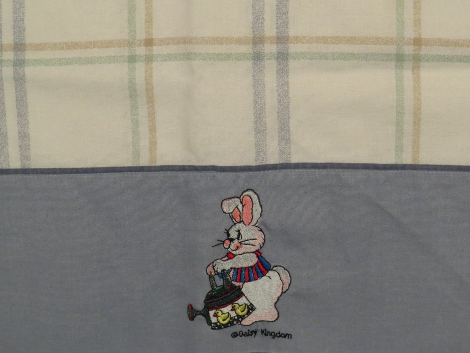 Set of 2 Daisy Kindom Bunny pillowcases