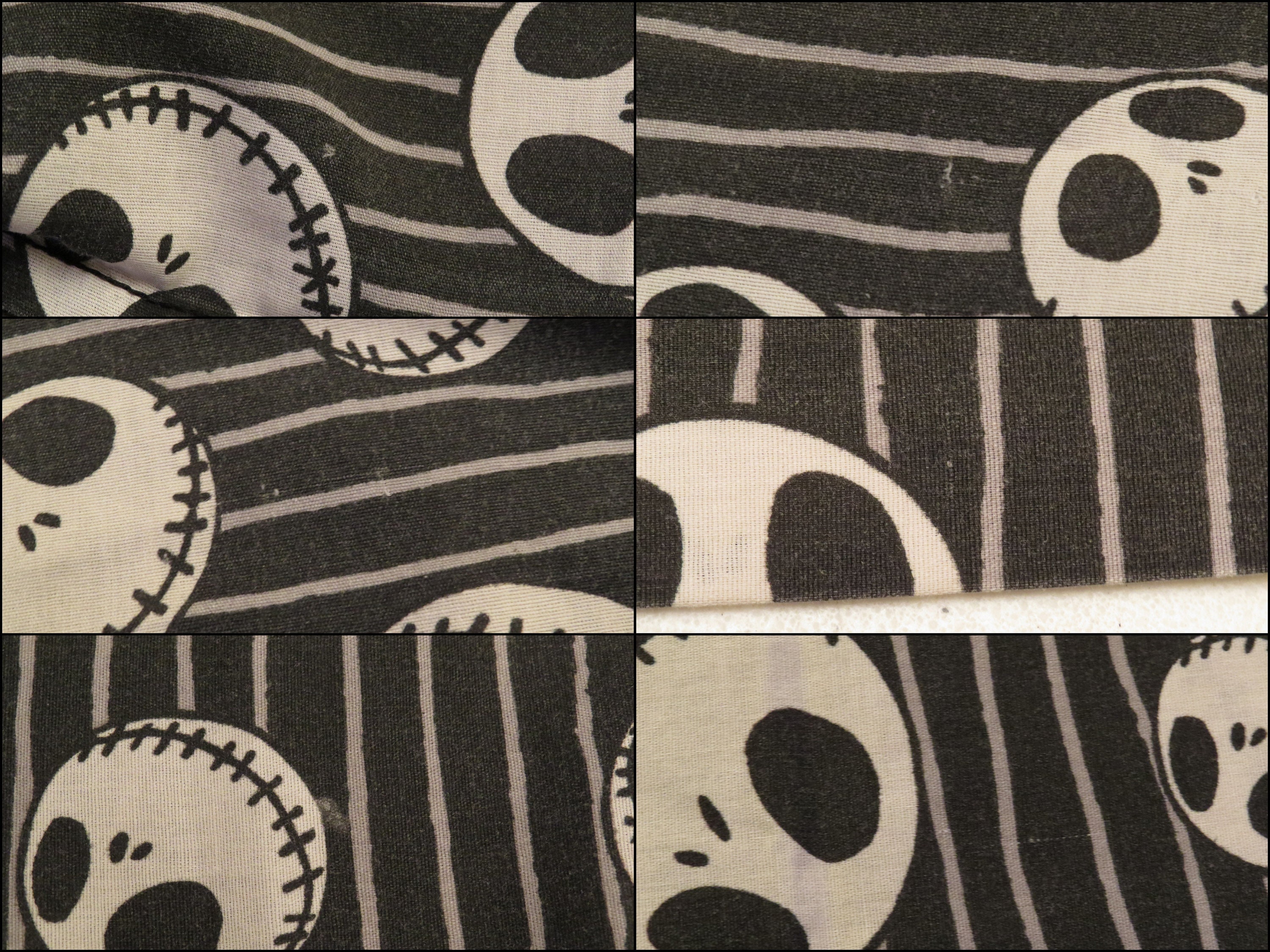 Vintage Nightmare Before Christmas full sized flat sheet