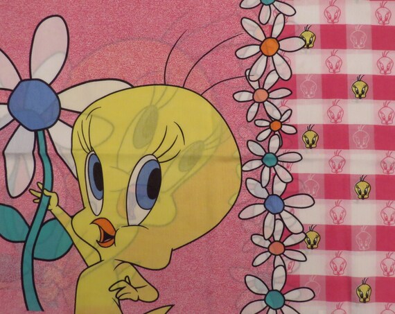 Vintage Tweety Bird Standard Pillowcase Etsy