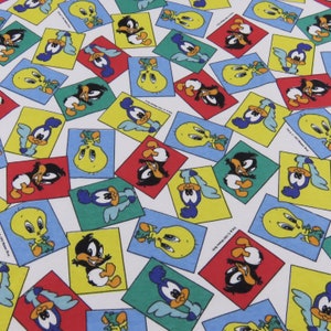 Vintage Baby Looney Tunes receiving blanket
