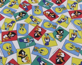 Vintage Baby Looney Tunes receiving blanket