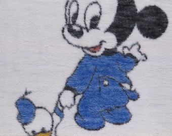 Vintage Mickey Mouse Biederlack small blanket
