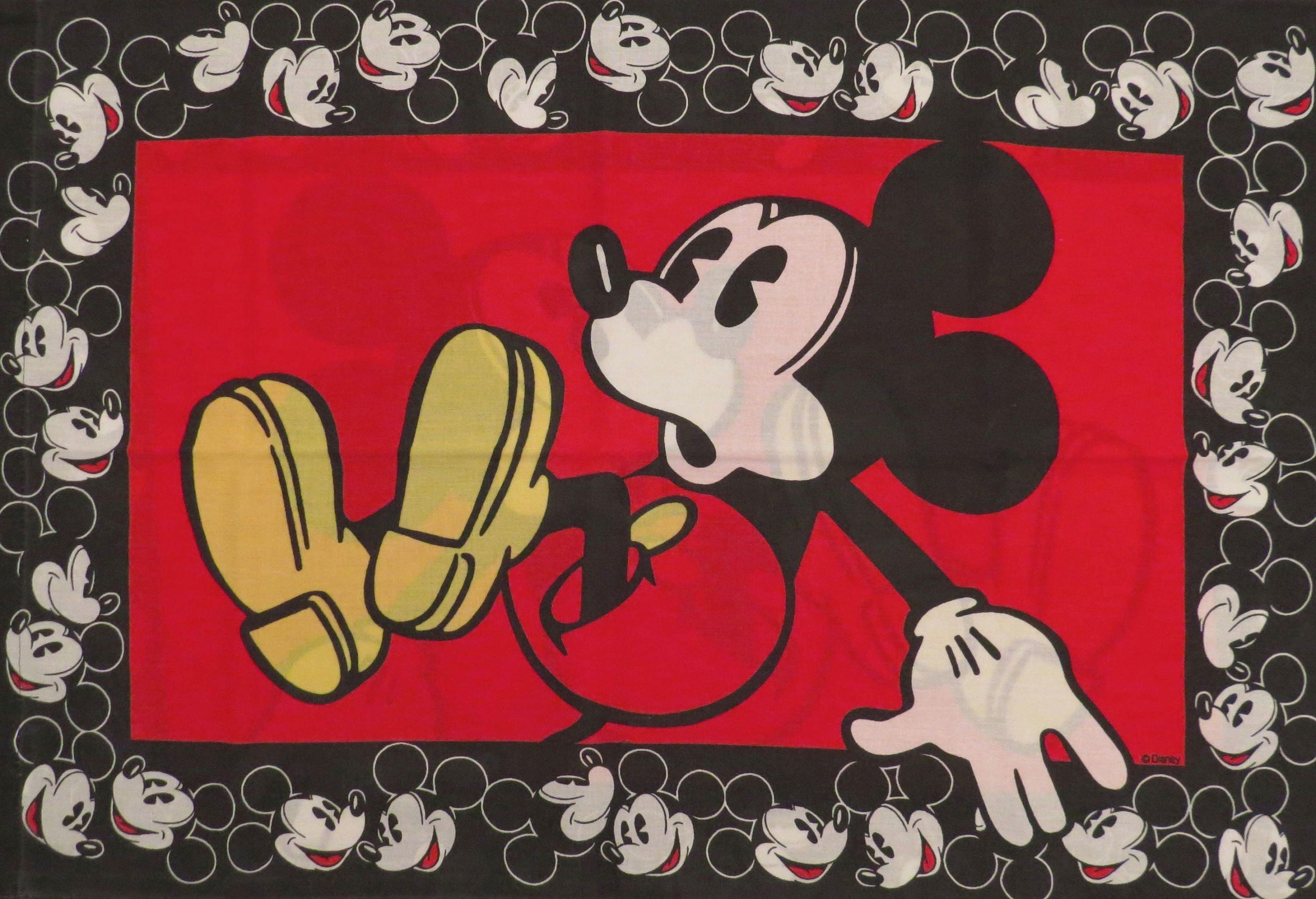 mickey mouse pillow cases