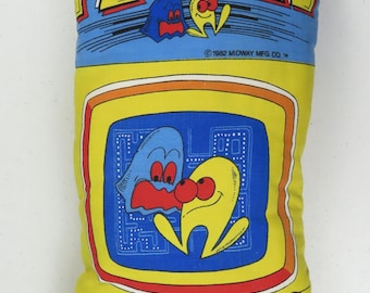 Vintage Pac-Man pillow