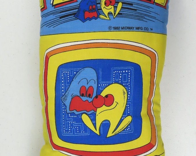 Featured listing image: Vintage Pac-Man pillow