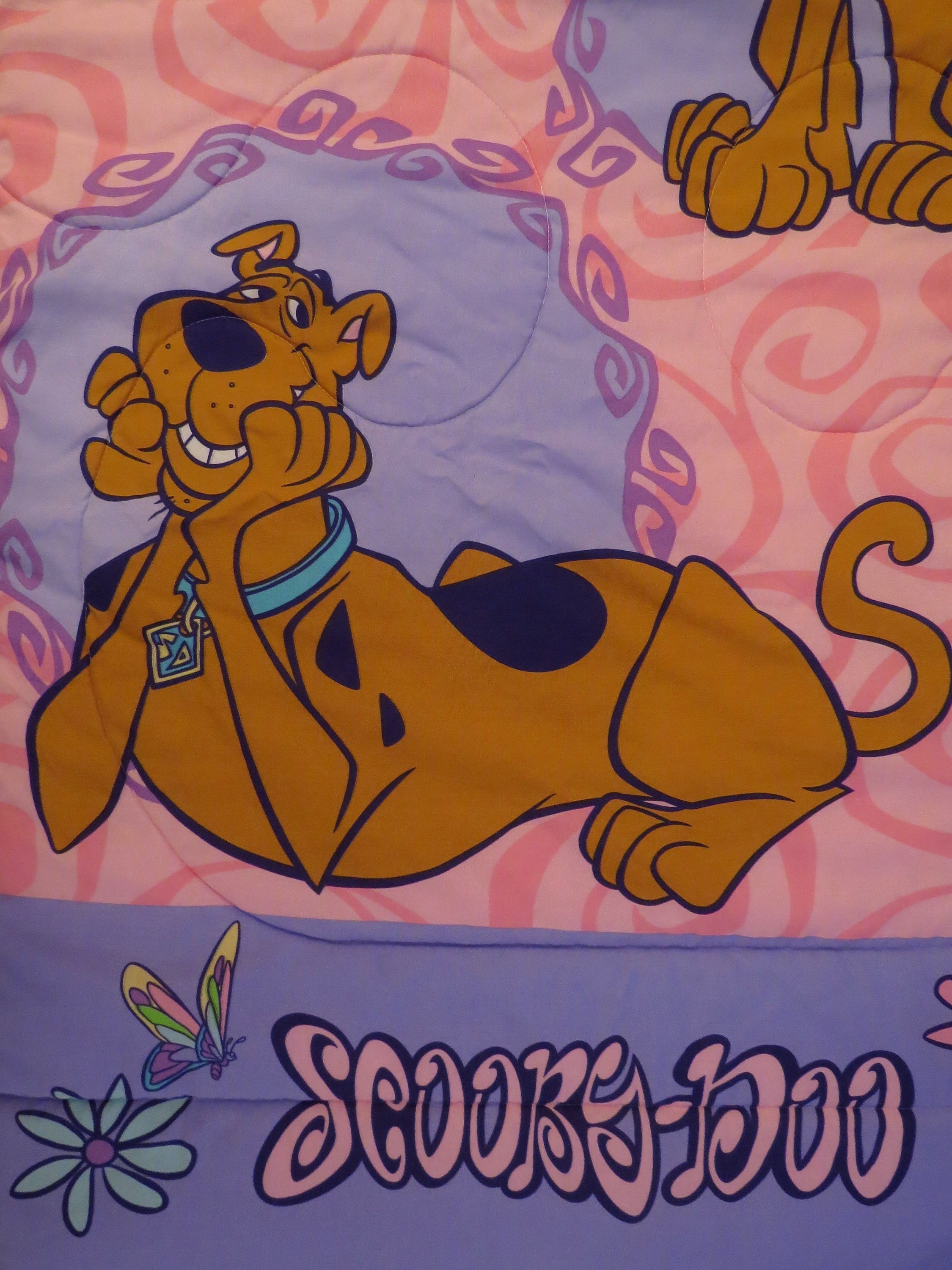 Scooby doo blanket 2001 new arrivals