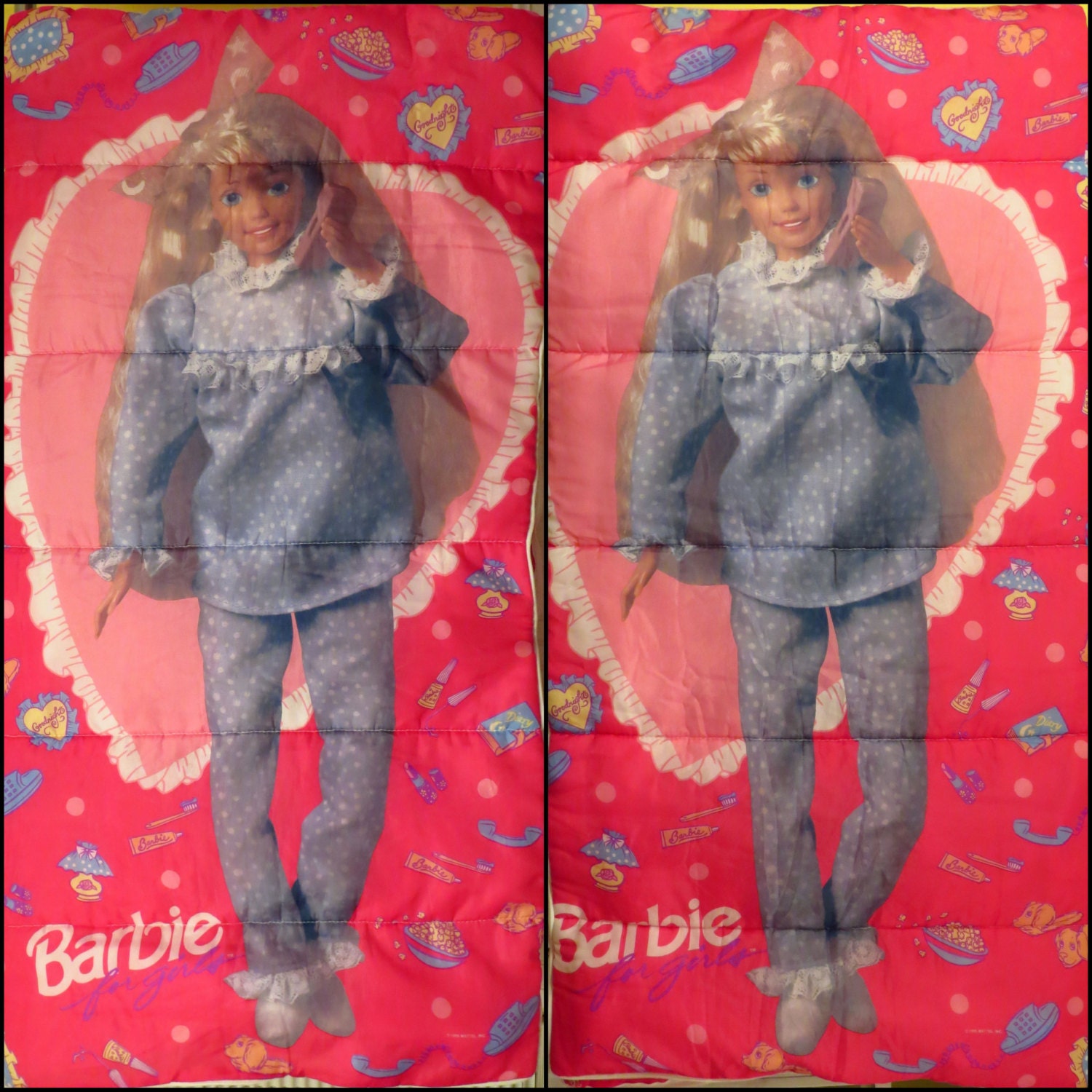 Vintage Barbie Sleeping bag