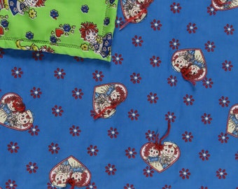 Vintage Raggedy Ann small blanket