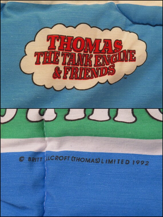Vintage Thomas The Tank Engine Twin Comforter Etsy