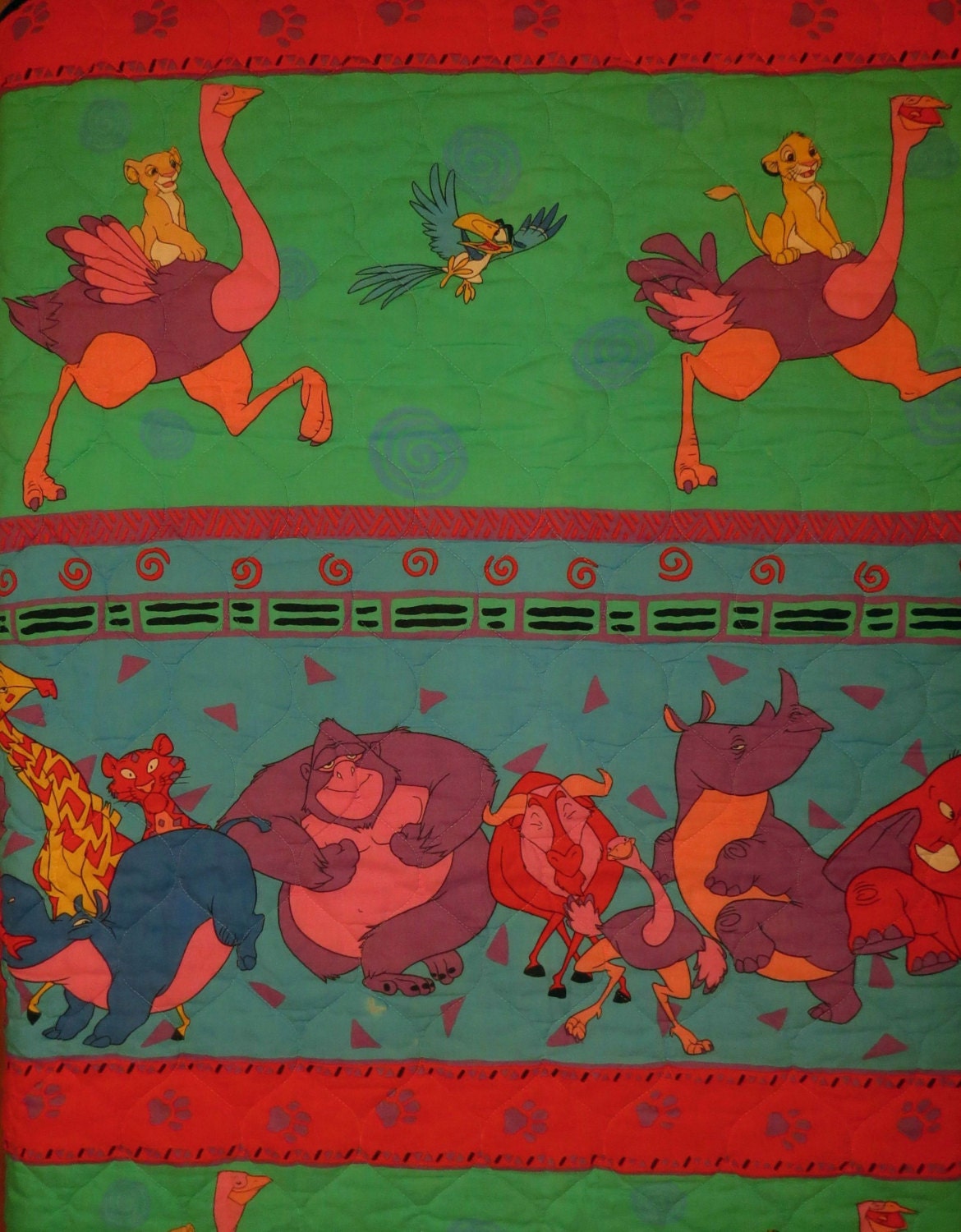 Vintage Lion King Toddler comforter