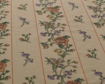 Vintage Louis Nichole Floral Twin flat and fitted sheets