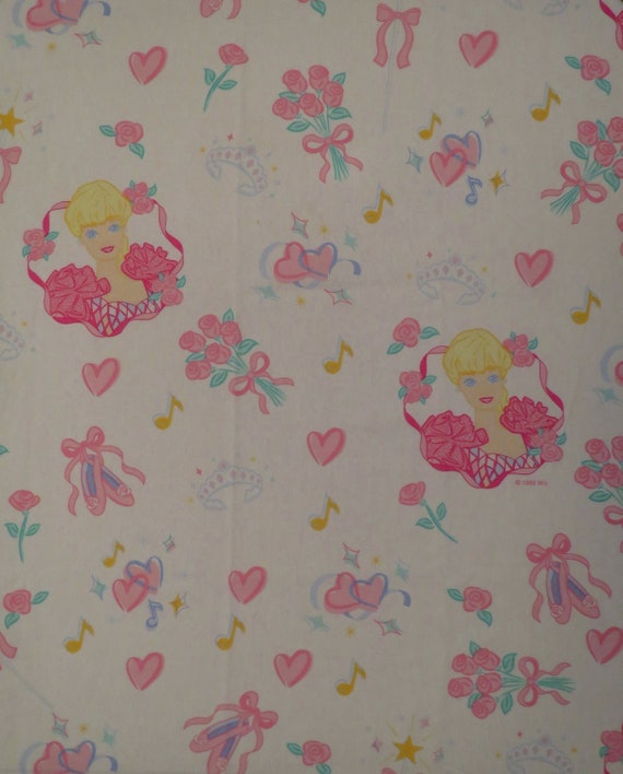 barbie twin sheet set
