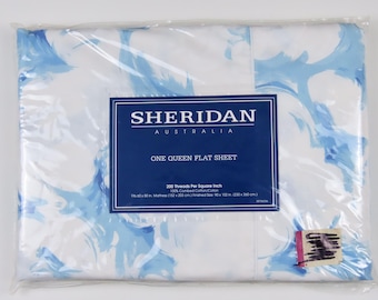 Vintage Sheridan Australia Queen flat sheet -New in package