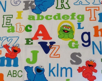 Sesame Street Toddler flat sheet