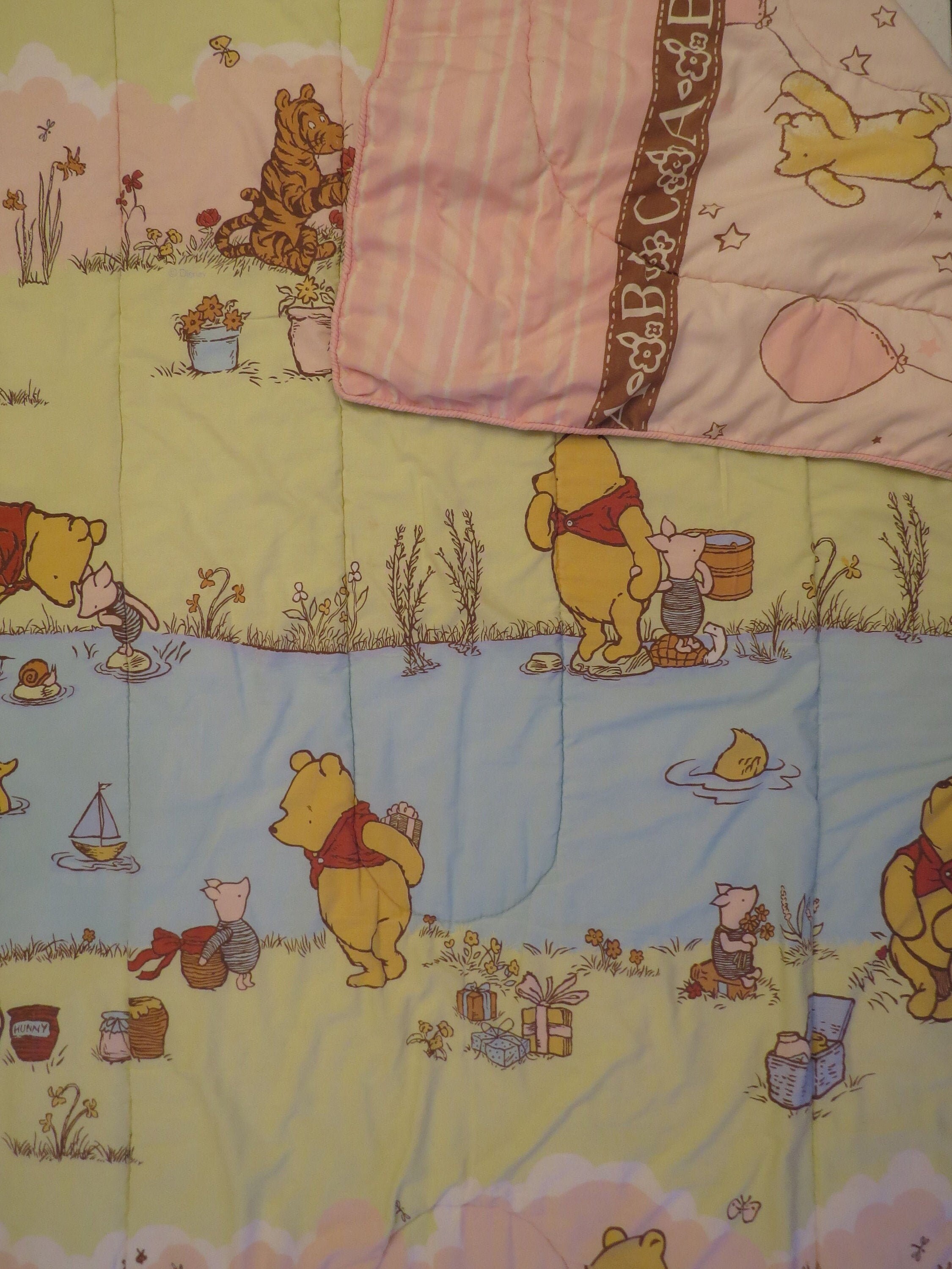 Classic Winnie The Pooh Twin Comforter