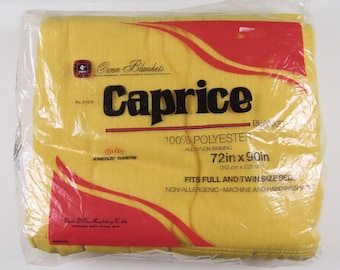 Vintage Owen "Caprice" full/twin blanket -New in package