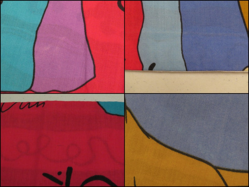 Set of 2 Vintage Lion King handmade long pillowcases