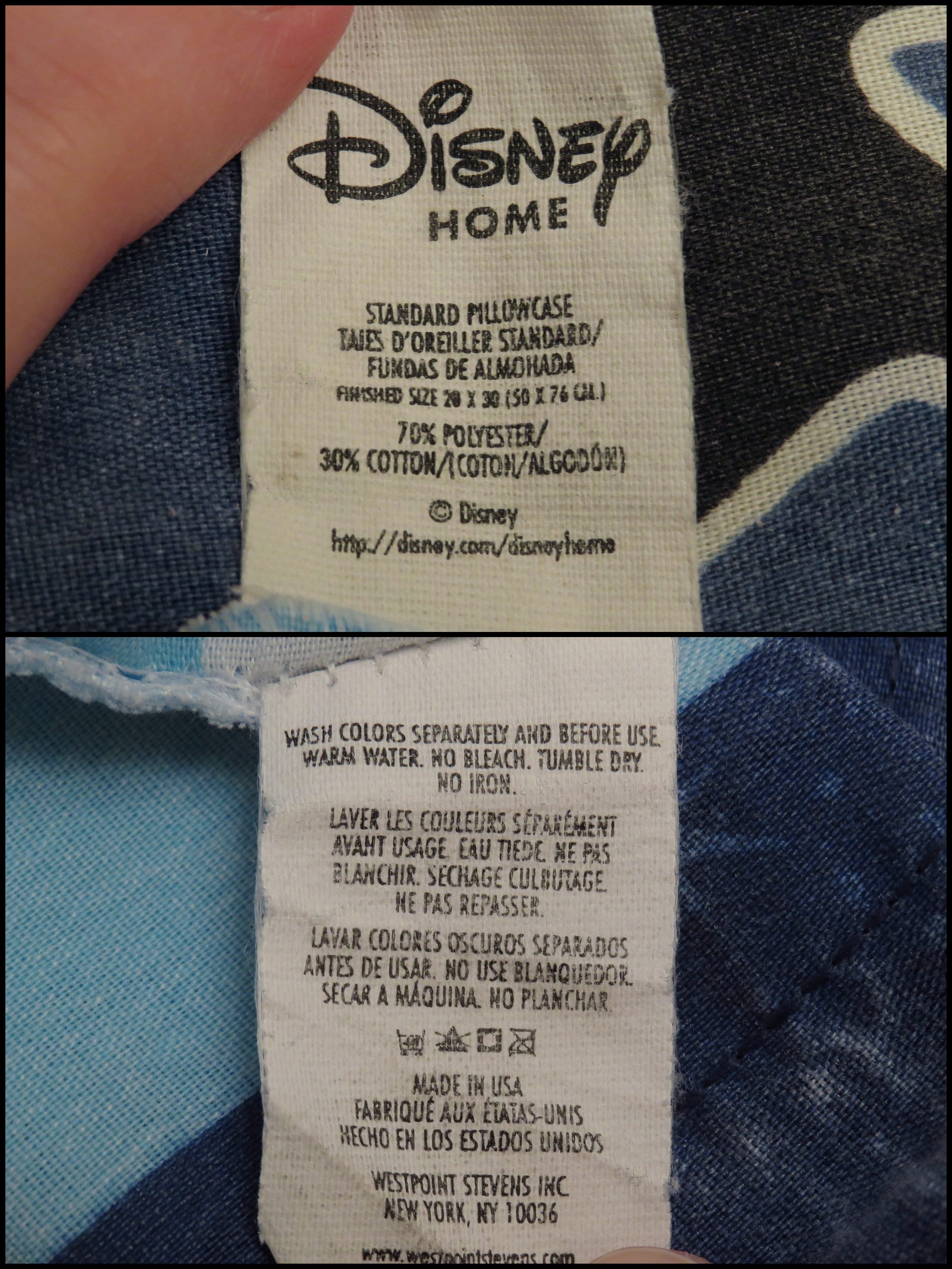 Vintage Buzz Lightyear standard pillowcase