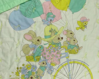Vintage "That's our Baby" small blanket