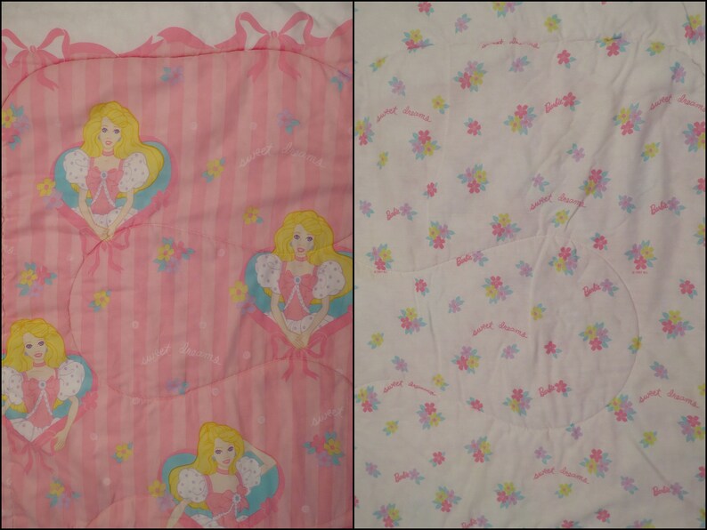 Vintage Barbie Full sized comforter | Etsy