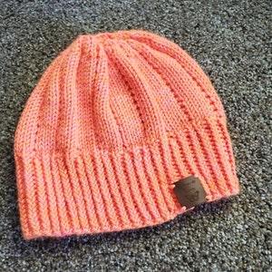 Hand-Knit Merino Wool Hat