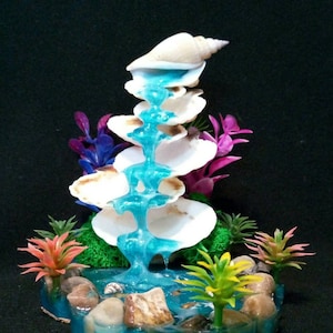 Fairy Garden Shell Waterfall - Etsy