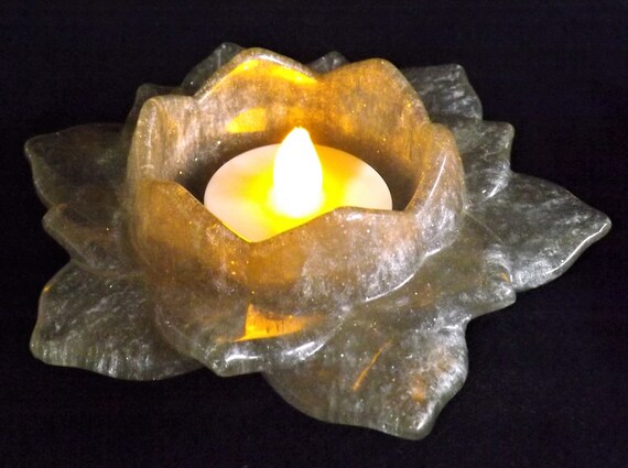 Lotus Blossom Candle Holder