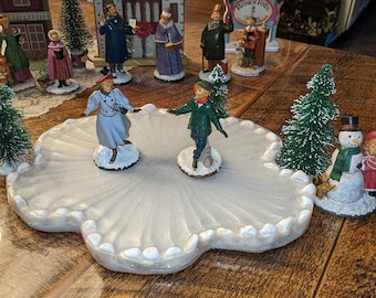 Lighted Ice Skating Pond