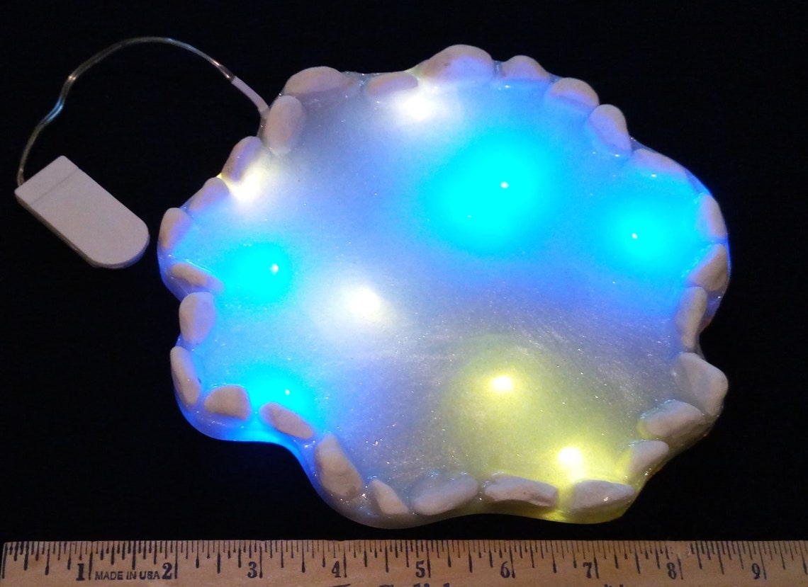 Lighted Ice Skating Pond Etsy