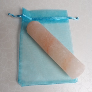Himalayan Salt Stick in Bag. Natural Mineral Stone Salt Deodorant Kills bacteria prevents odour, No added chemicals, Zero Waste long lasting