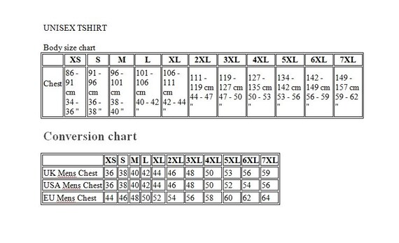 Rainbow Gallery Conversion Chart