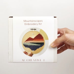 Mountainscapes - Intermediate DIY Embroidery Kit