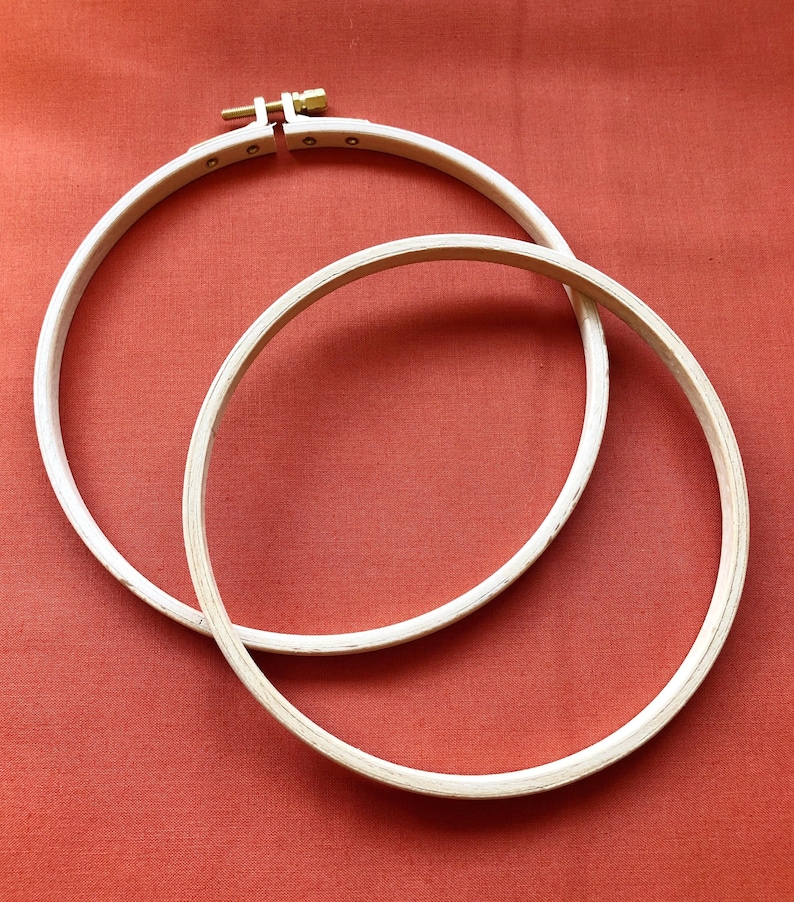 6-Inch NURGE Beechwood Embroidery Hoop image 3