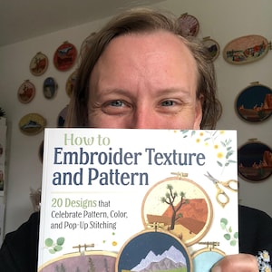 How to Embroider Texture and Pattern- Hand Embroidery DIY Book