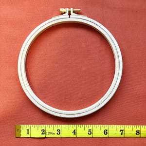 6-Inch NURGE Beechwood Embroidery Hoop image 2