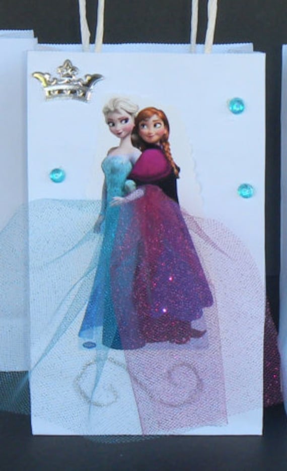 Disney Frozen Elsa Party Favor Bags - Two Sisters