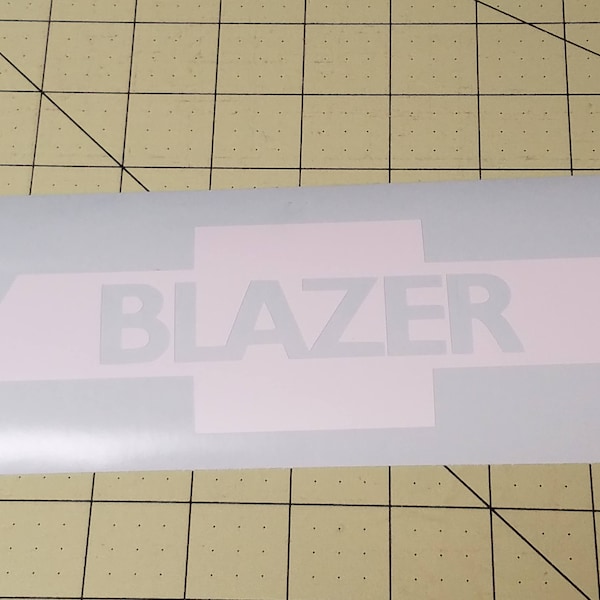 Chevy Blazer Bow Tie die cut decal  Free Shipping