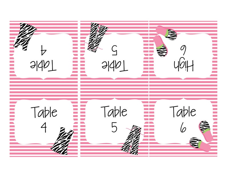 Buy 2 Get 1 Free PAJAMA PARTY BUNCO Set Score Card Sheet With Matching ...