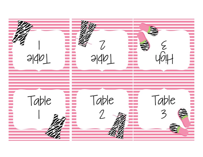 Buy 2 Get 1 Free PAJAMA PARTY BUNCO Set Score Card Sheet With Matching ...
