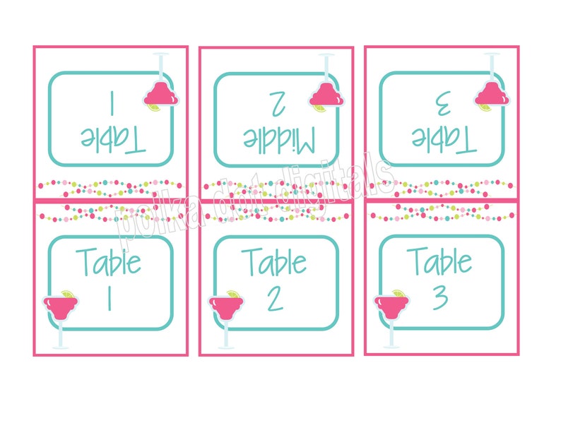 Buy 2 Get 1 Free MARGARITA GIRLS NIGHT Bunco Score Card Sheet Matching ...