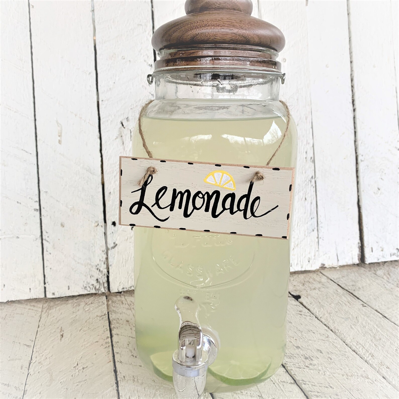Rustic Chic Beverage Dispenser Labels Custom Drink Tags Etsy