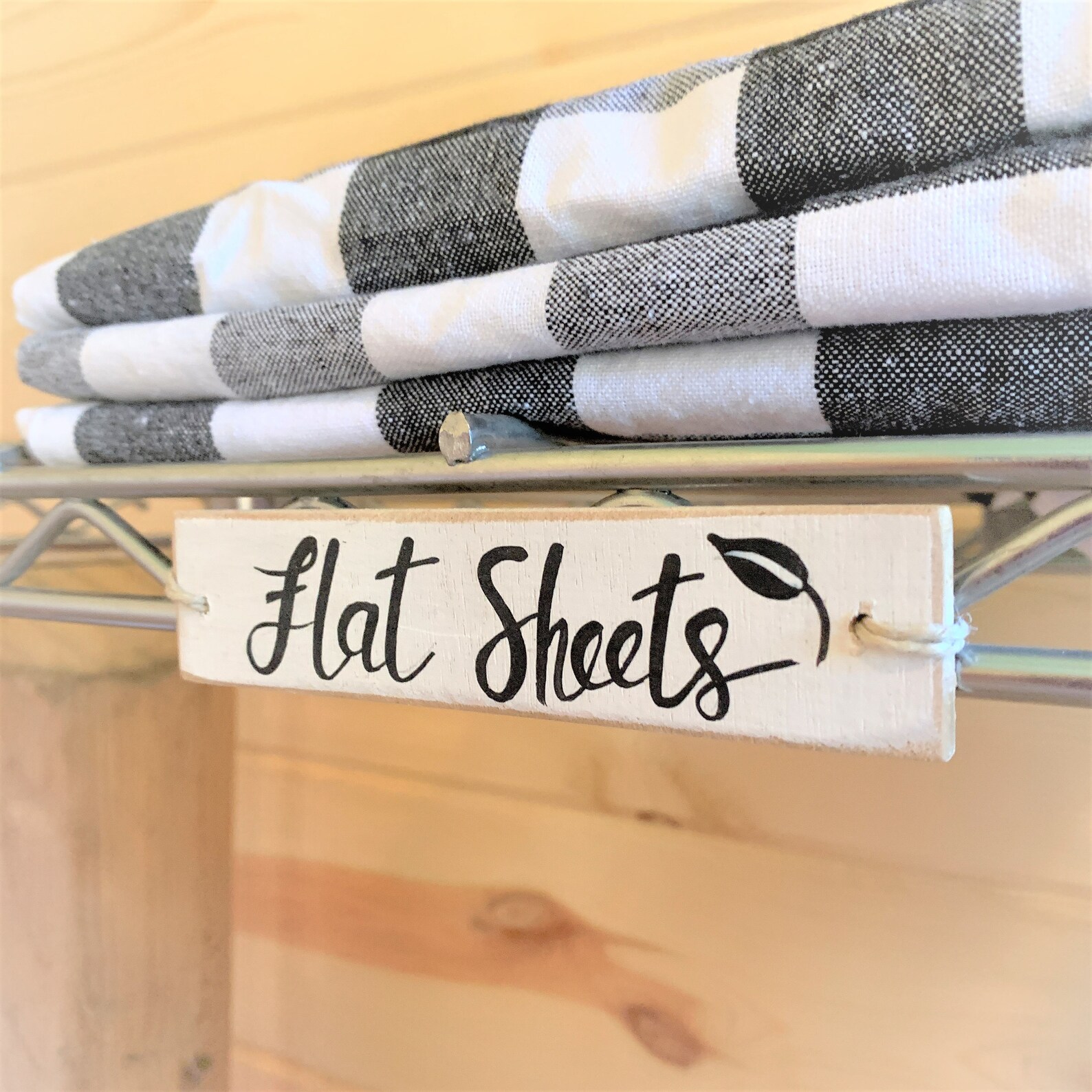 Linen Closet Labels Shelf Labels Linen Closet Organizer Etsy