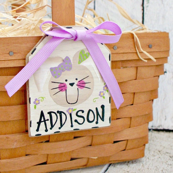 personalized easter baskets for girls