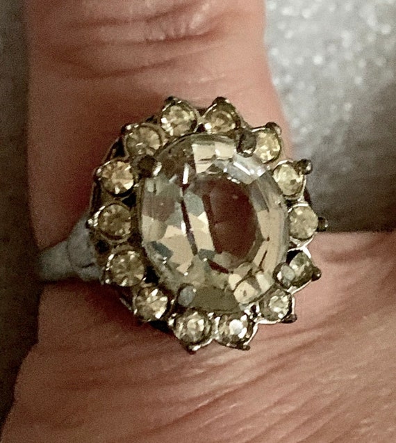 Sale! Originally 29.95 Sterling silver cz ring st… - image 5