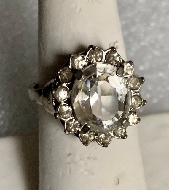 Sale! Originally 29.95 Sterling silver cz ring st… - image 4