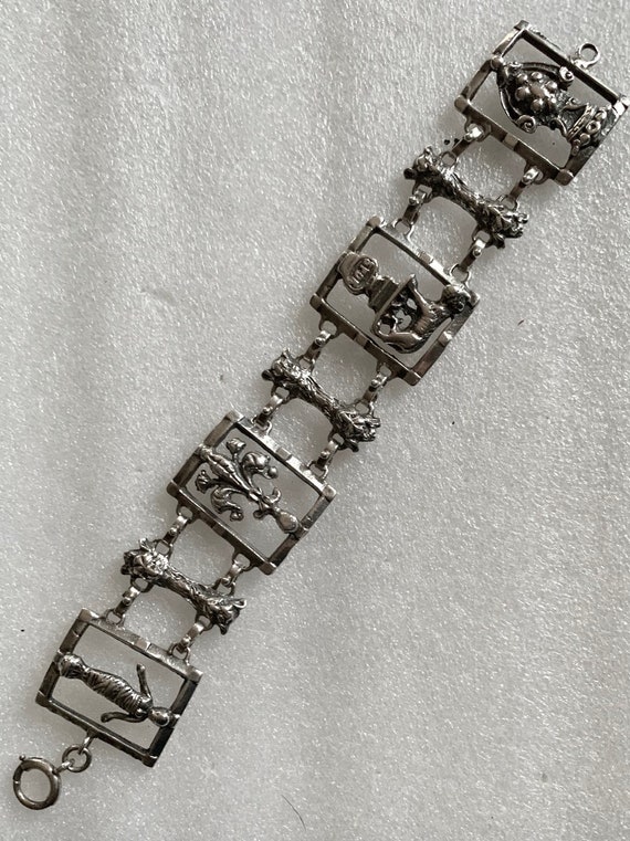 Rare Hobe bracelet sterling silver collectable an… - image 1