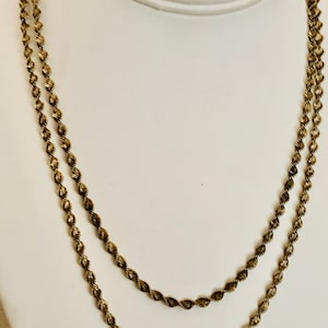 Milor 14k gold & Sterling silver rope chain(s) beautiful, in excellent condition.