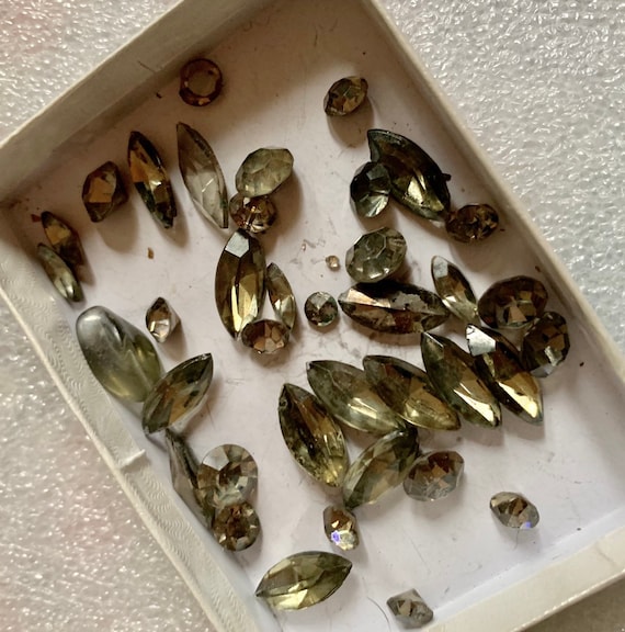 Vintage Rhinestones for Crafting or Jewelry Making 