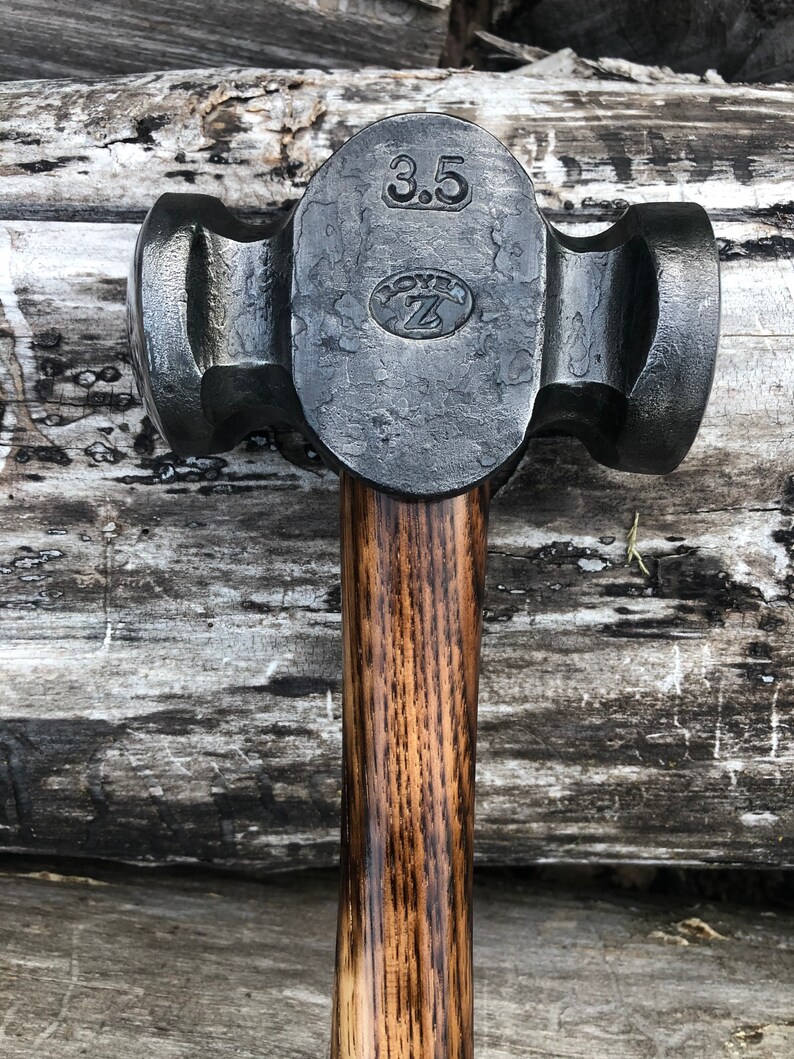 Blacksmith Rounding Hammer 3.5 Hand by ROYER Etsy